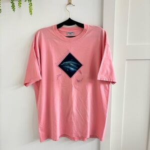 Vintage 90's Y2K Vintage Image Resortwear Women's T-shirt Dolphin Detail XL